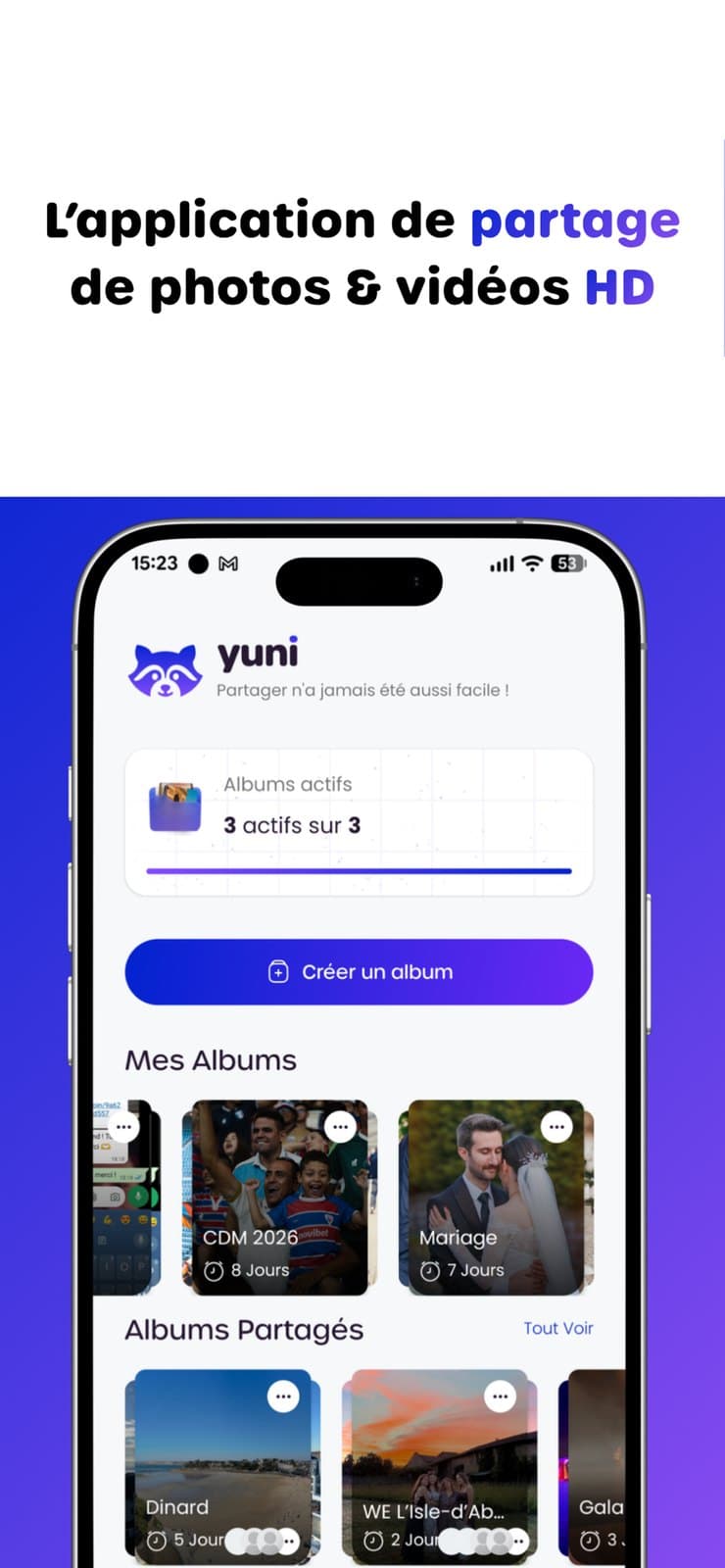 Yuni screenshot 1